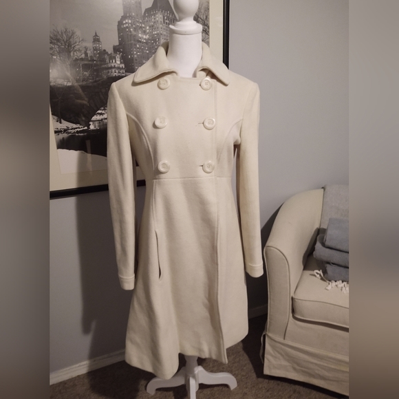 Via Spiga Jackets & Blazers - VIA Wool Double Breasted Pea Coat 🧥